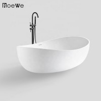 two person design large freestanding soaking tub resin solid stone bathtubs,bathroom cast marble composite solid surface bathtub