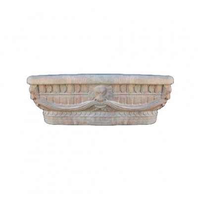 Lion Head Marble Bathroom Bathtub(YL-Y016)